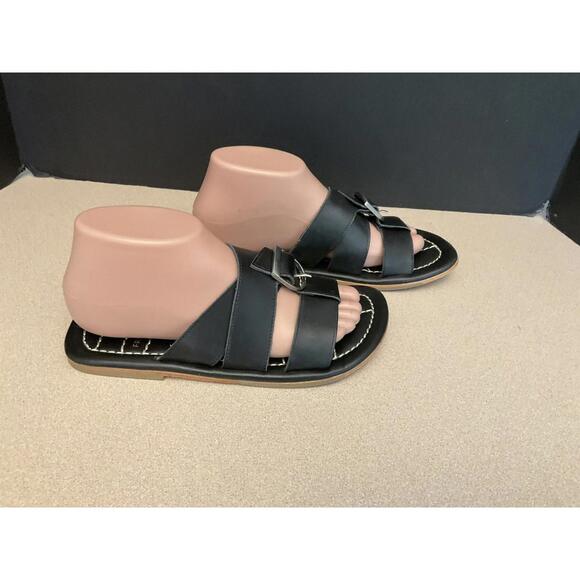 Womens Free People Sloan Black Buckle Sandals. Size 6. Nice Sandals!!! - Picture 2 of 6